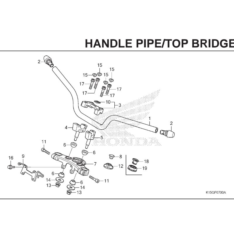 BAUT SET KARET RAISER STANG STIR CB 150 R CB150R STREETFIRE CB VERZA NEW MEGAPRO MEGAPRO MONO ORIGIN