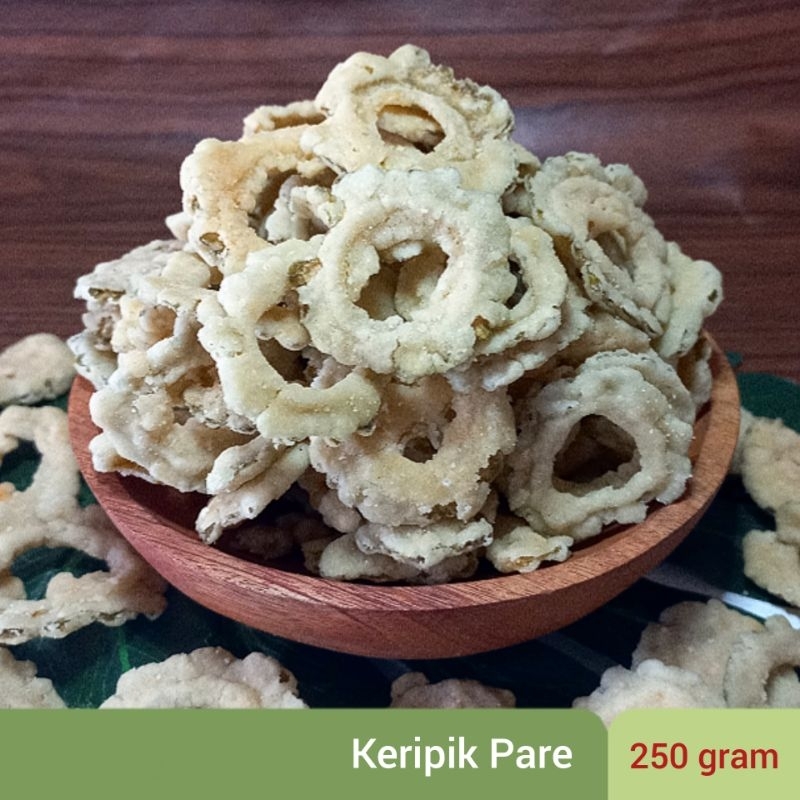 

Kripik Pare Crispy Original 250 grm Snack Kiloan