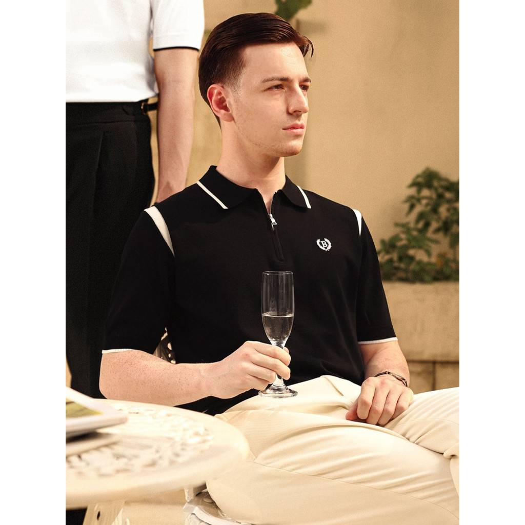 BALVEIN - Saint Laurent Knit Polo