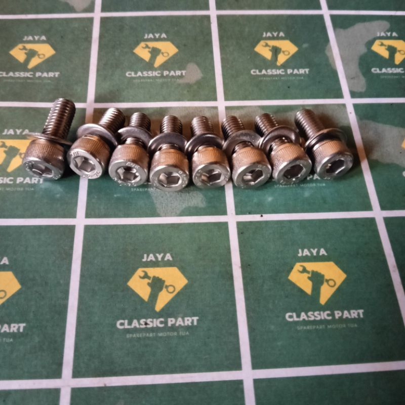 BAUT FOOTSTEP BARSTEP DEPAN BELAKANG CB 150R CB150R CBR 150R K45 ORIGINAL STAINLESS STEEL ANTI KARAT