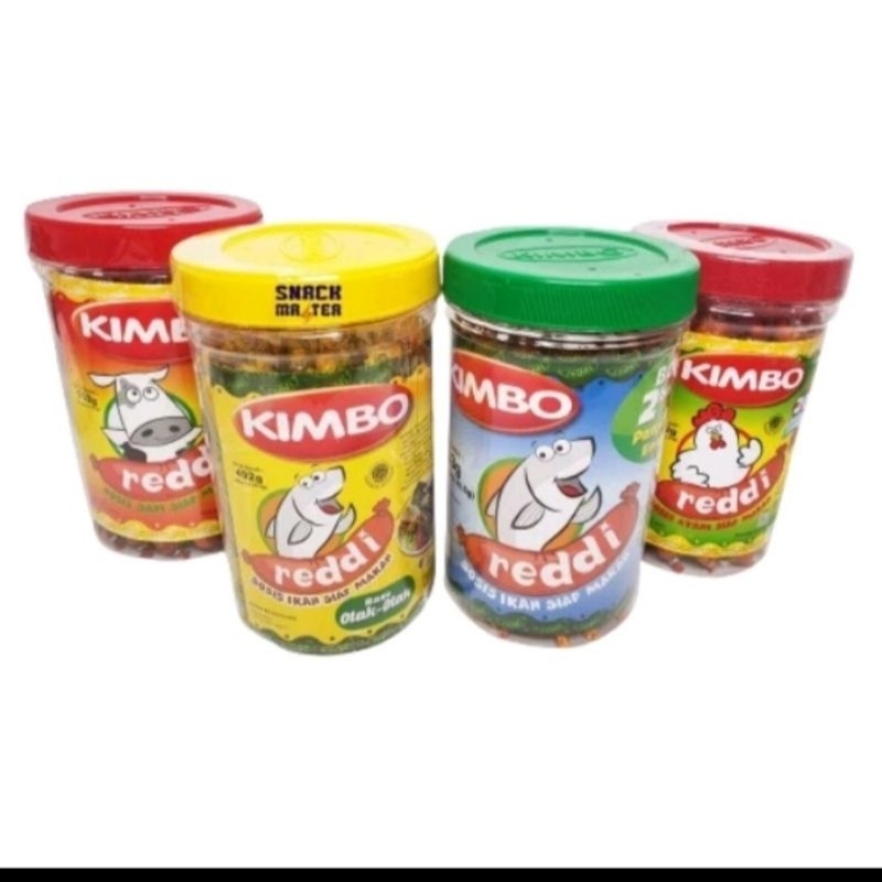KIMBO - KIMBO REDDI Sosis Siap makan Sosis anak Rasa ikan sapi ayam otak otak iga bakar keju