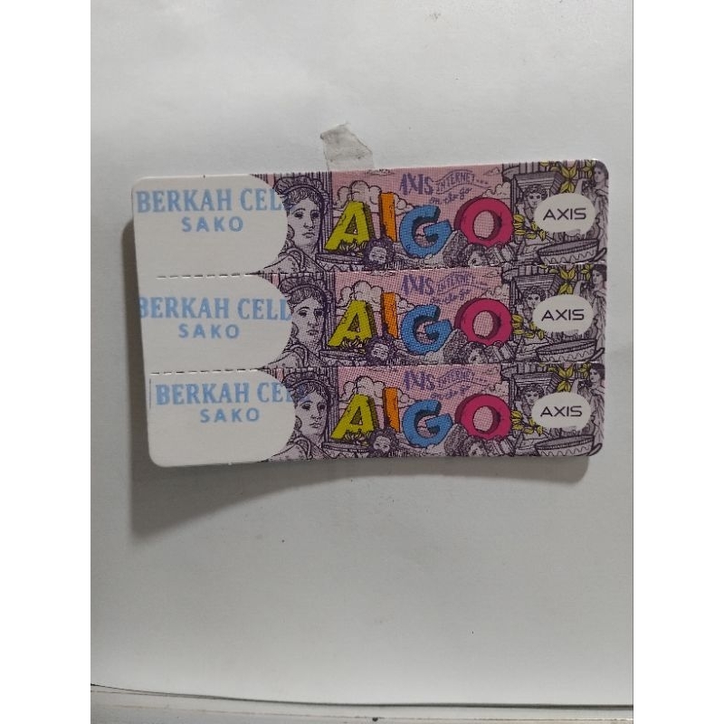 VOUCHER AXIS AIGO 15 GB / 30 HARI