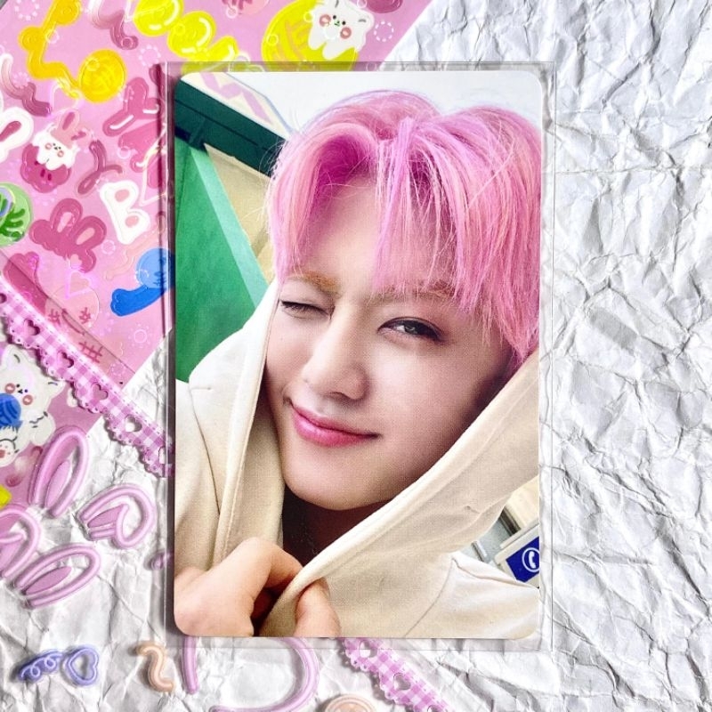 Official Photocard Jaemin ISTJ Withmuu POB (Jaemin Hoodie Wink)