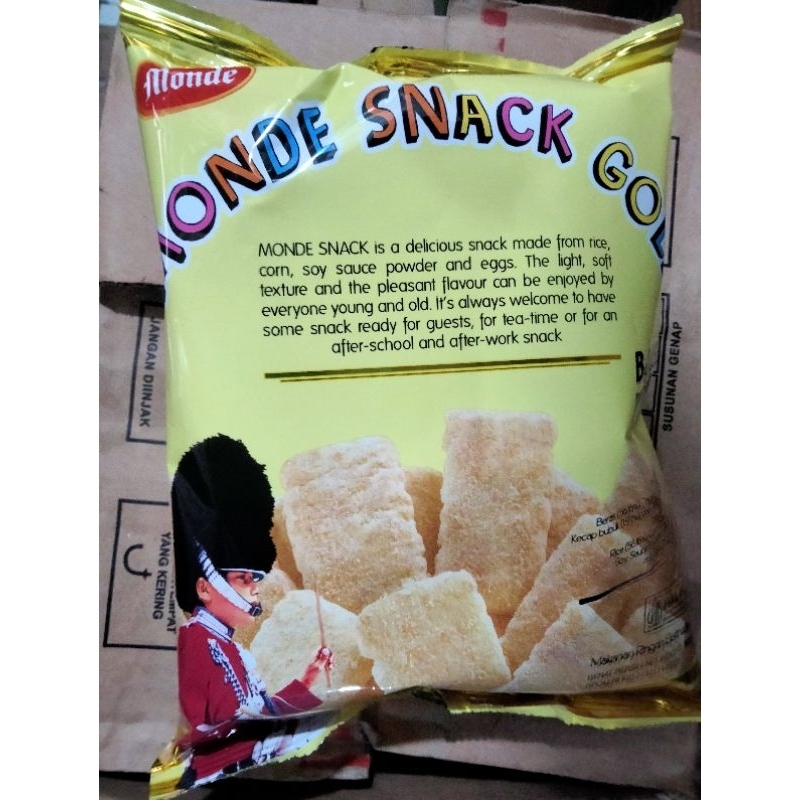 

Monde Snack Gold 60 gr