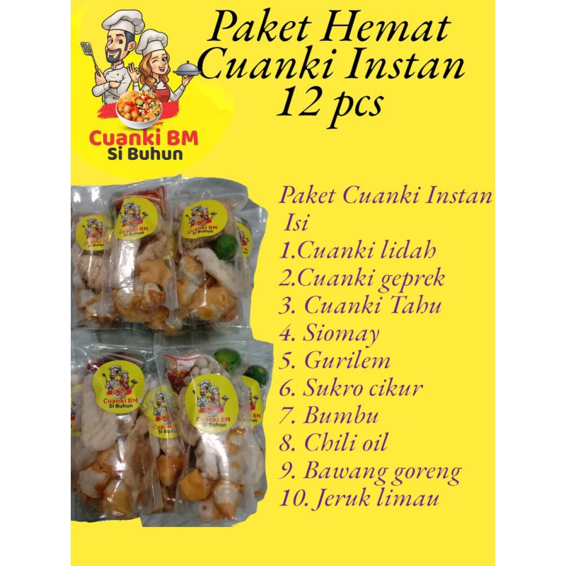 

cuanki instan 12bks harga promo