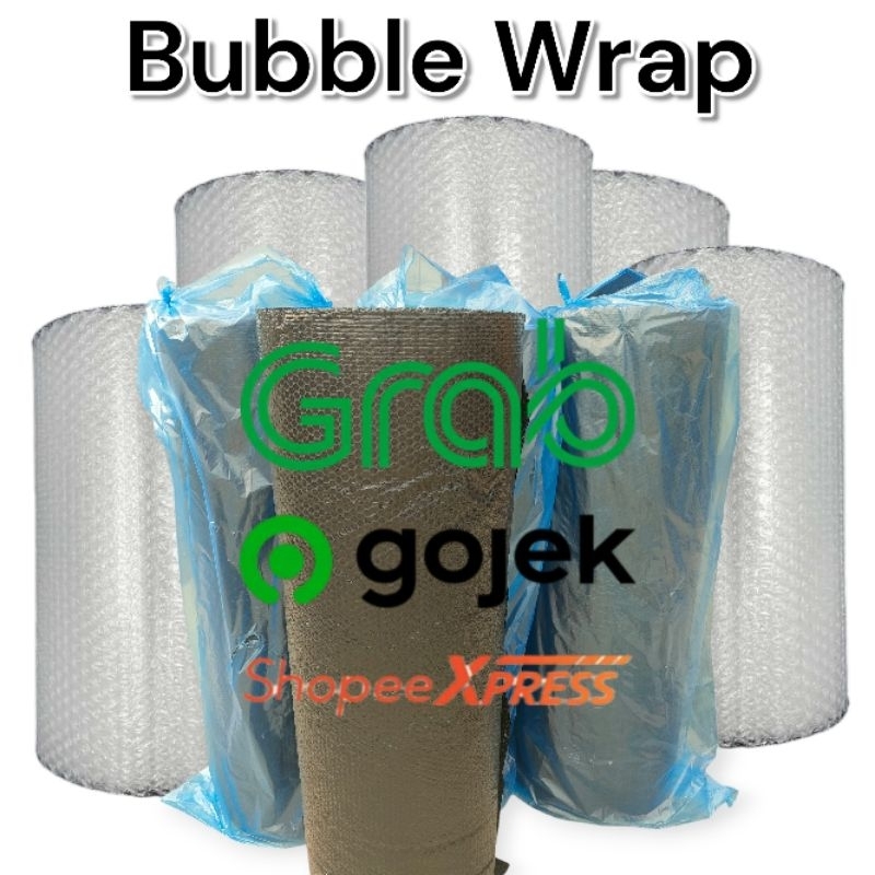 

Bubble Wrap Hitam Bening 125cm × 50m