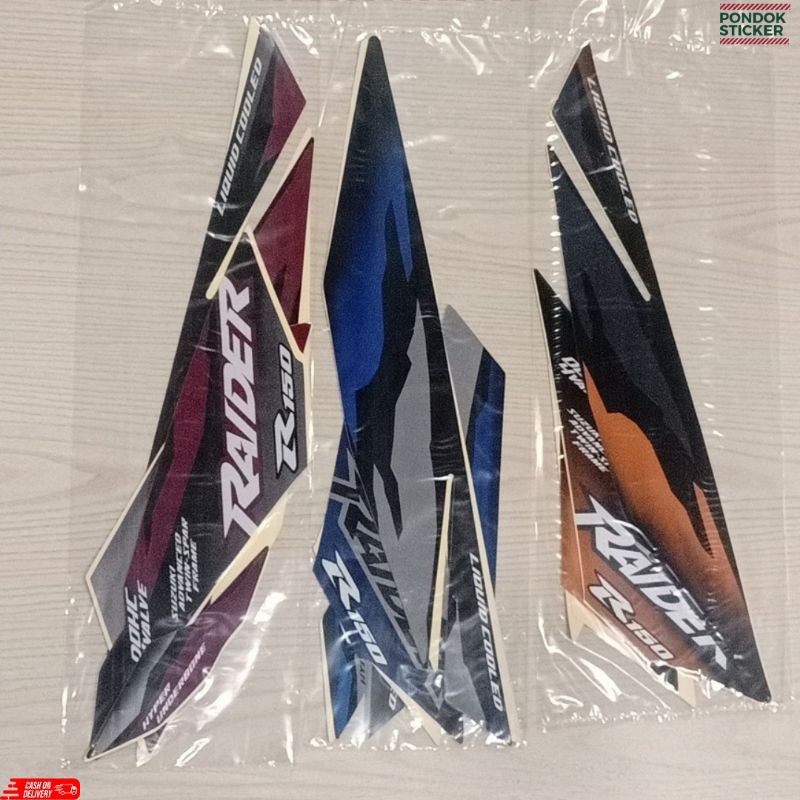 Striping sticker Suzuki RAIDER Satria F sport 2023 2024