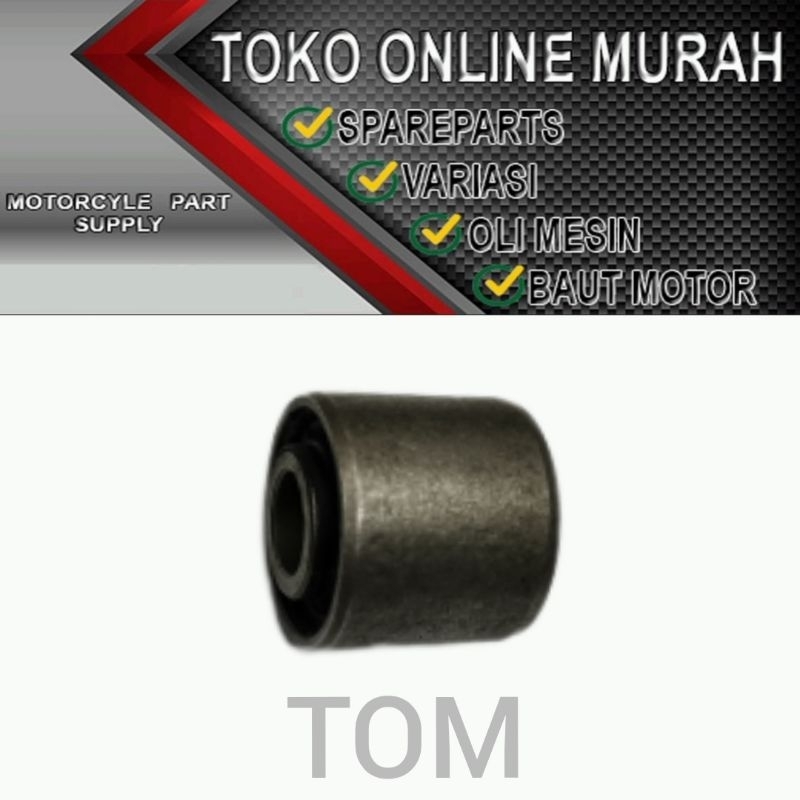 BOS SHOCK BREAKER MI0/BEAT/VARIO BELAKANG BAWAH M8X20X20 (UNTUK DRAT: 12, DD: 8MM, DL: 20MM, PANJANG