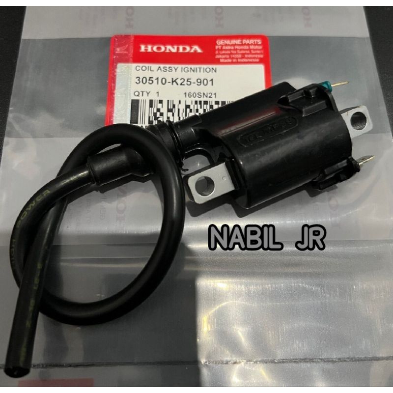KOIL COIL PENGAPIAN K25 HONDA BEAT FI INJEKSI BEAT FI BEAT POP SCOOPY FI ORIGINAL