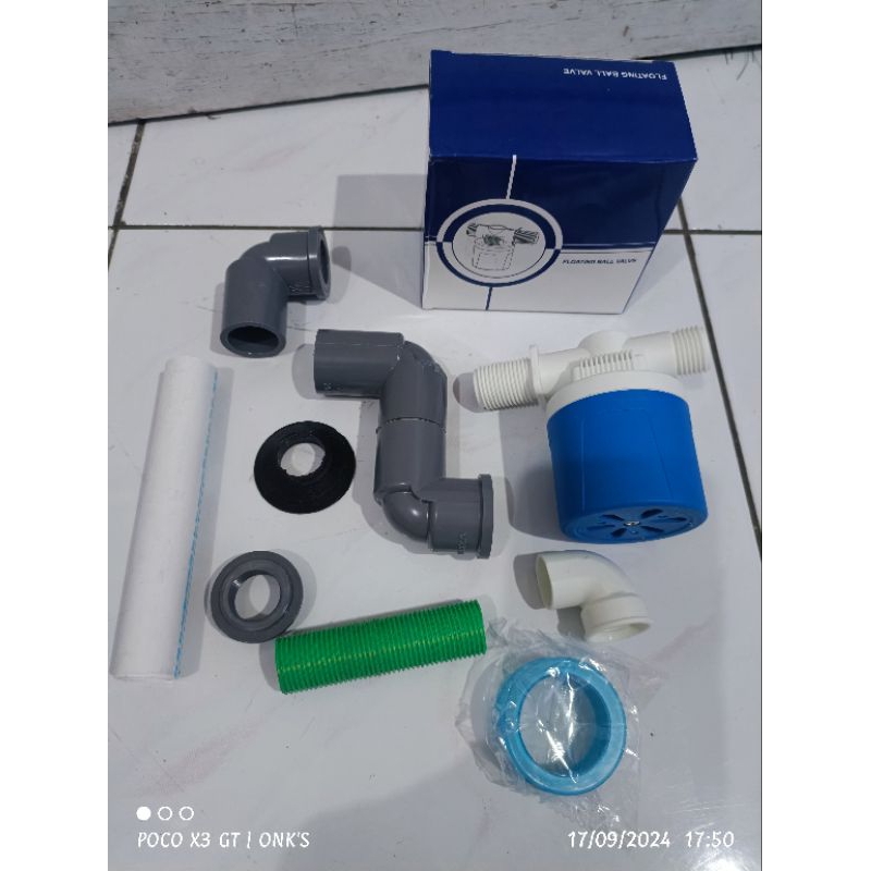 D3W Pelampung Closet / Kloset Duduk Otomatis Kodok / Monoblock KRIS, ICEPOL, VOLK, ENCHANTING [