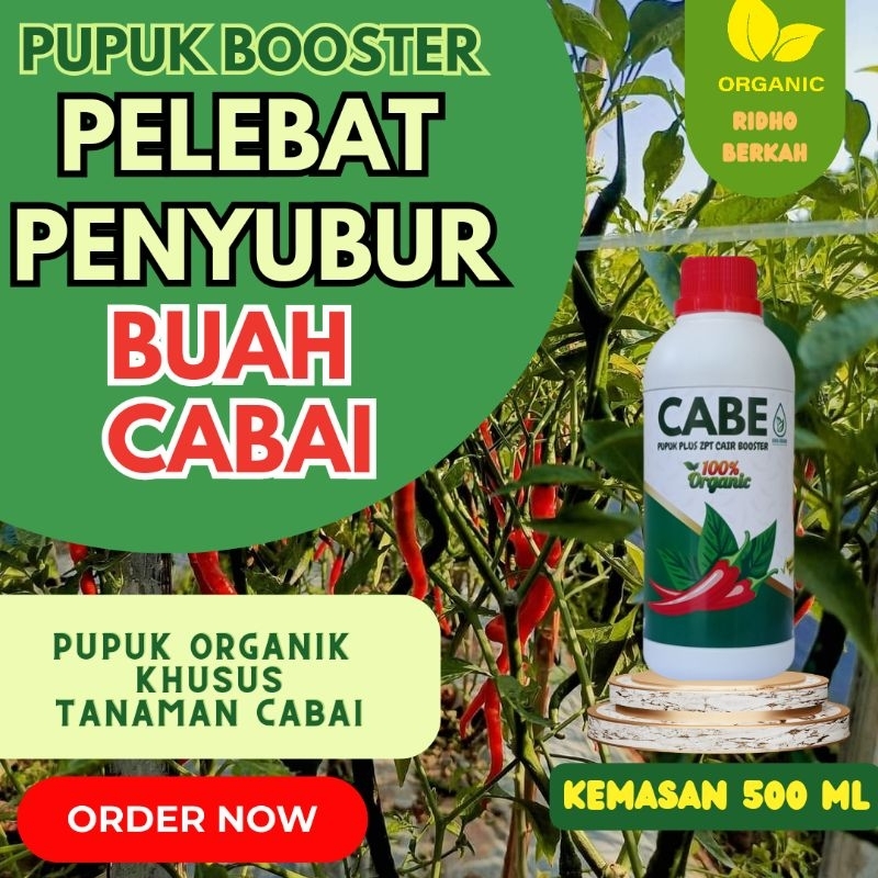 Pupuk Pelebat Buah anti rontok | Pupuk Organik Cair | Pupuk Penyubur tanaman | Pupuk Buah cabe rawit