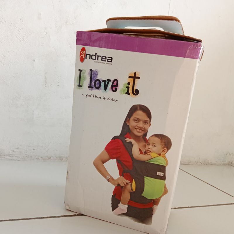 Preloved Andrea Baby Carrier / Gendongan Bayi / SSC Andrea / Hipseat