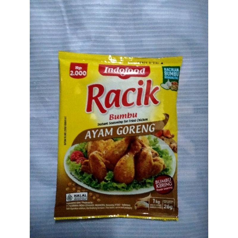 

Bumbu Racik Ayam Goreng 20 gr