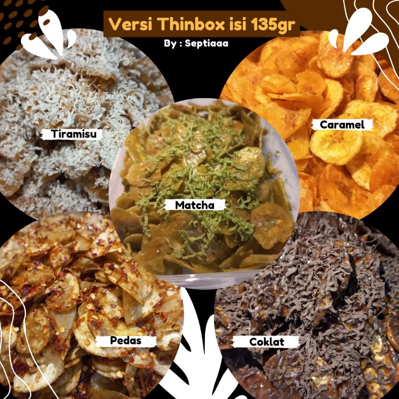 

Keripik Pisang Sultan isi 135 gr | Bisa Mix Variant Rasa | Terr Murah !!