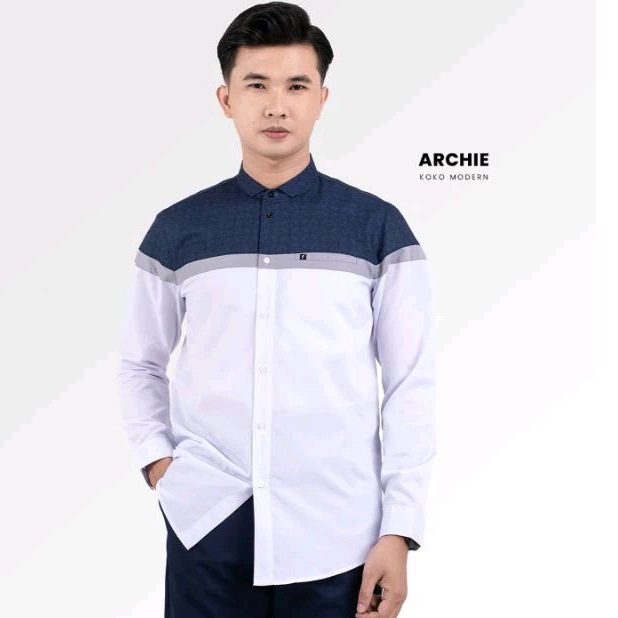 Fadkhera Archie Baju Koko Premium Pria Dewasa