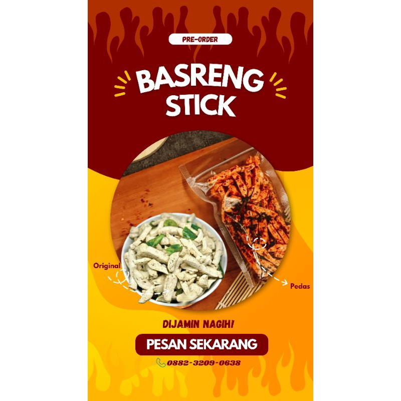 

Basreng stick daun jeruk