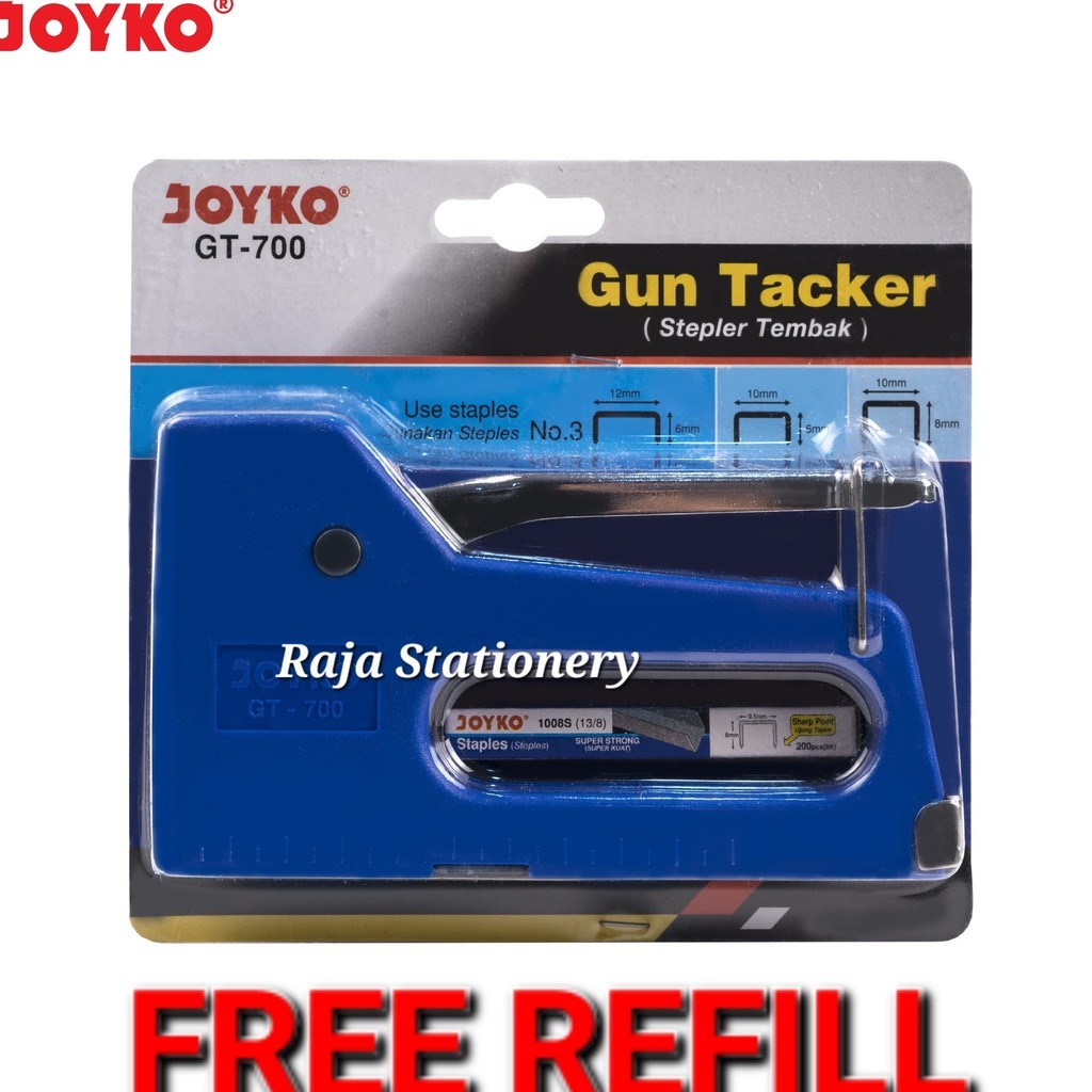 

DISKON SPESIAL Tacker Stapler Tembak Stepler Tembak Staples Steples Hekter Alat Klip No3 Tukang Kayu GT7