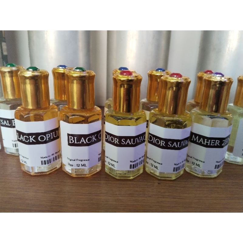 PARFUME MURNI OLES TOLA 12 ML, 100% Tahan lama