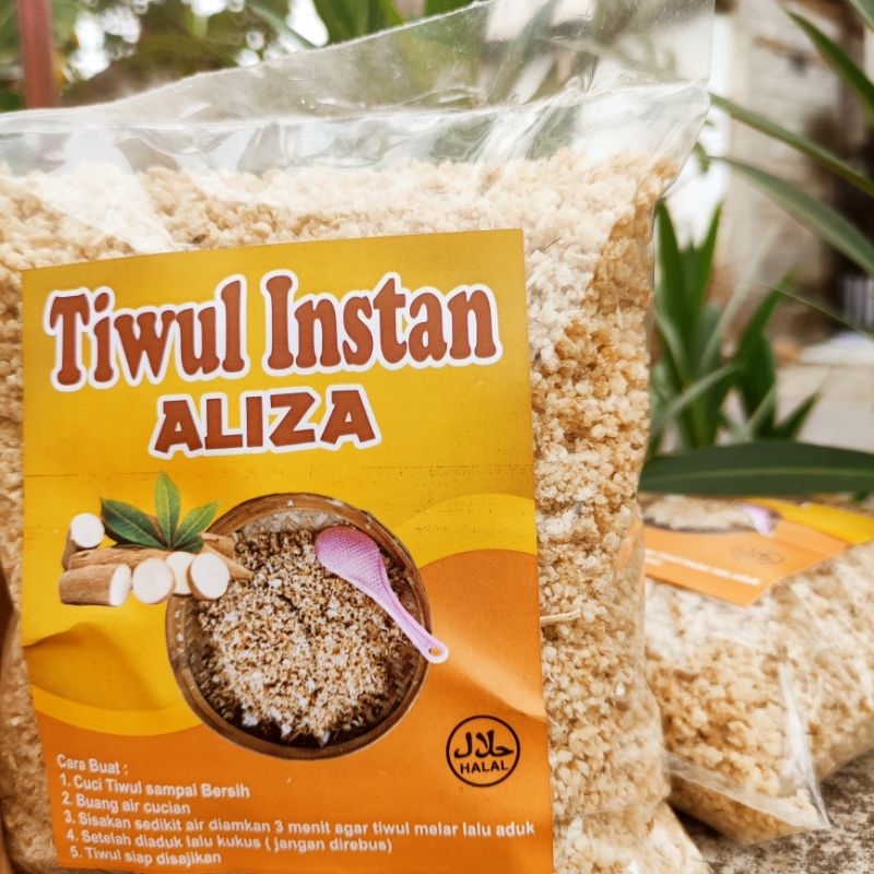 

Tiwul Instan Oyek Singkong - Manis, Tawar, Cepat Saji, Sarapan Mewah Tradisional 1Kg