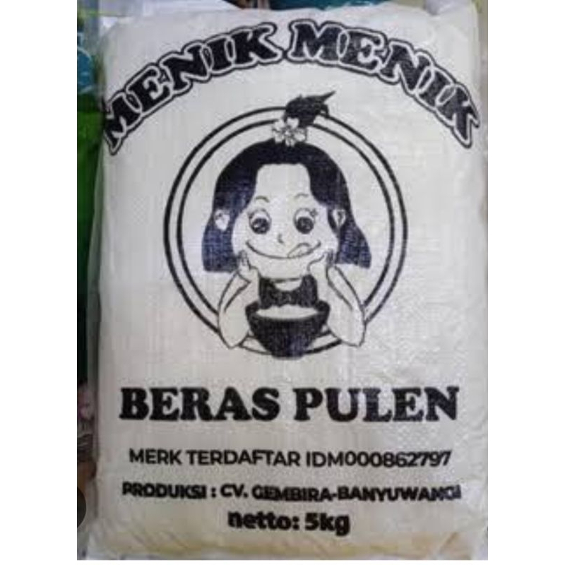 

beras menik menik beras pulen 5kg