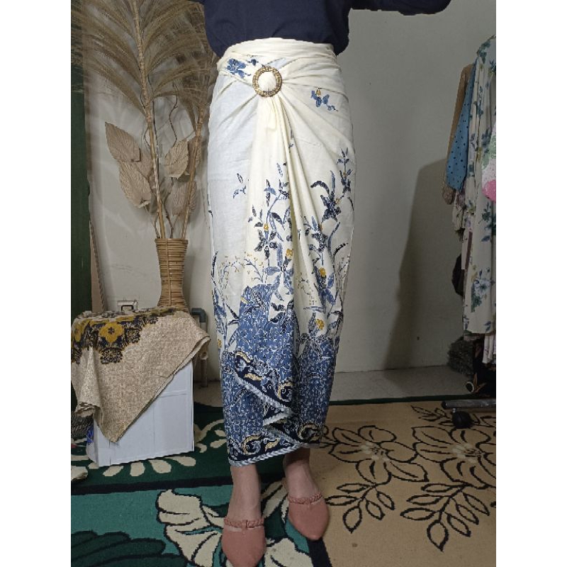 lilit batik katun Rok lilit batik katun primissima bawahan kebaya outfit kondangan katun primissima 