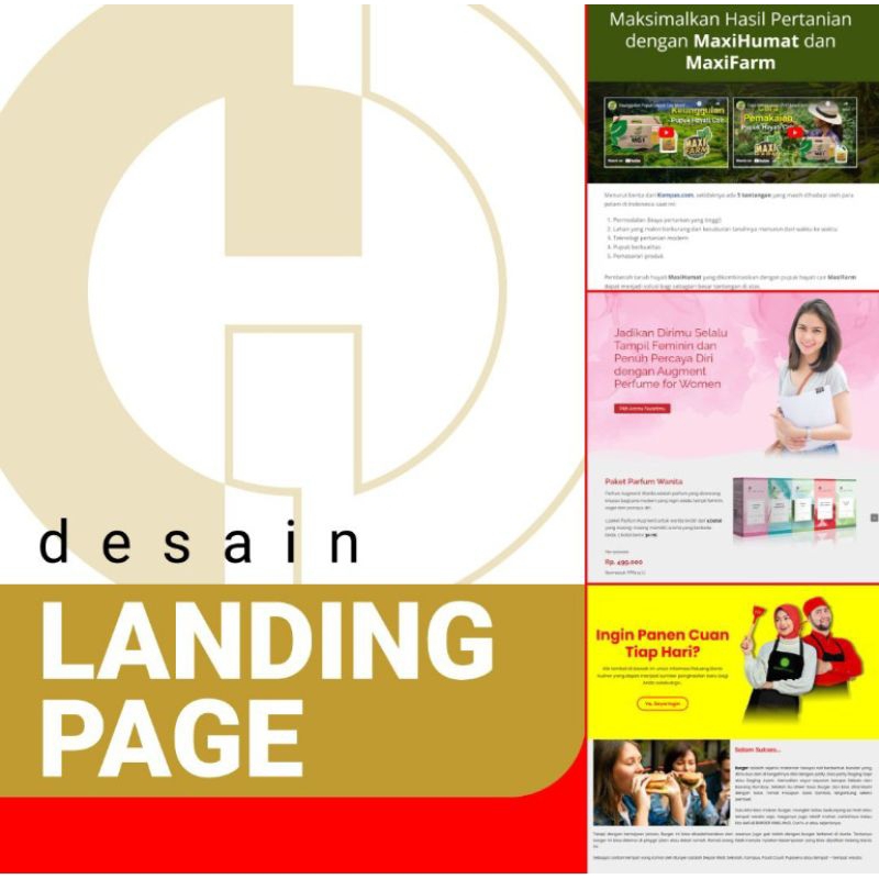 Jasa Desain Landing Page Untuk UMKM & Perusahaan