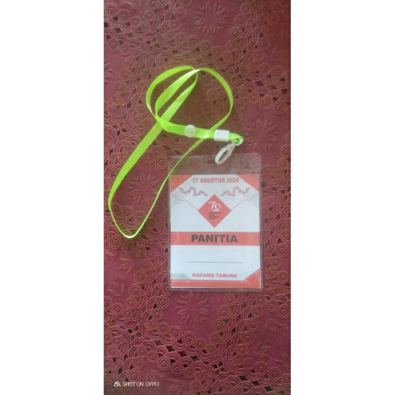 

ID CARD Plastik lentur untuk 17 AGUSTUS