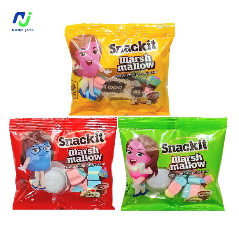 

Snackit Marsh Mallow All Varian Renteng Isi 10 Pcs