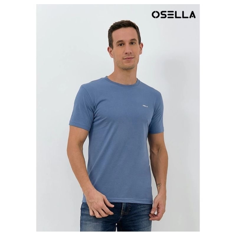 Osella Baju Kaos Pria Dewasa Oblong Polos Original