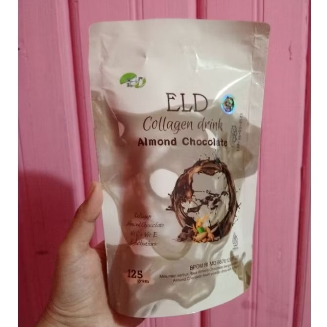 

ELD collagen drink Cokelat almond 125gr / Minuman collagen pemutih dan penggemuk badan coklat almond