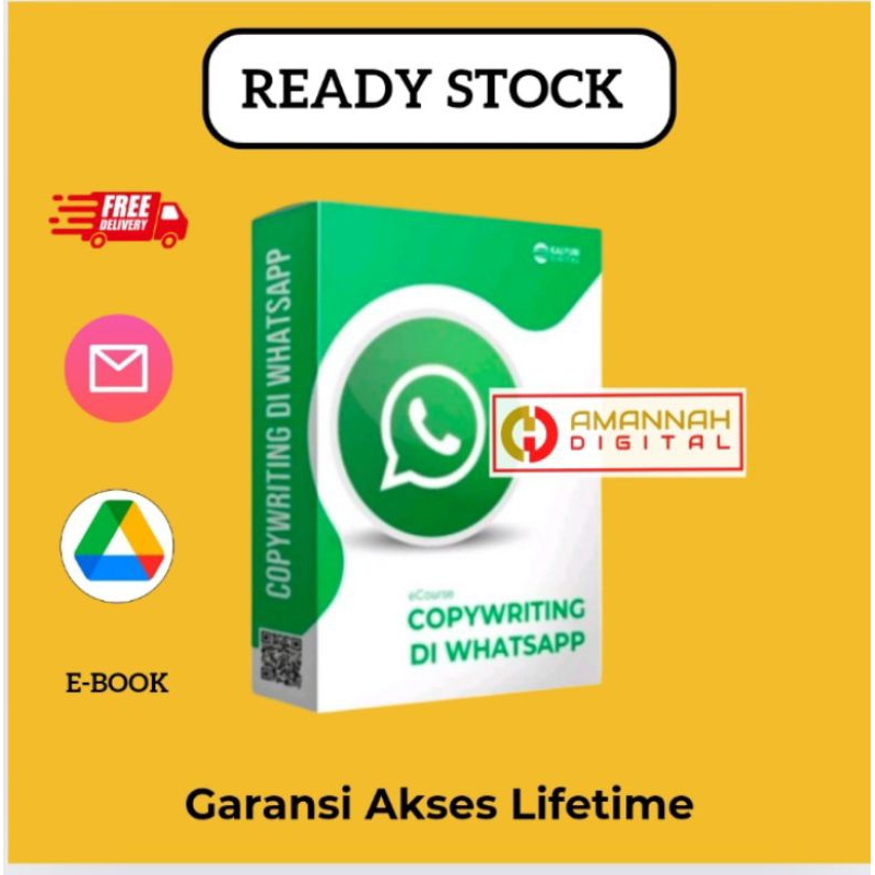 [ew114] Copywriting WhatsApp - Jualan Lancar By WA