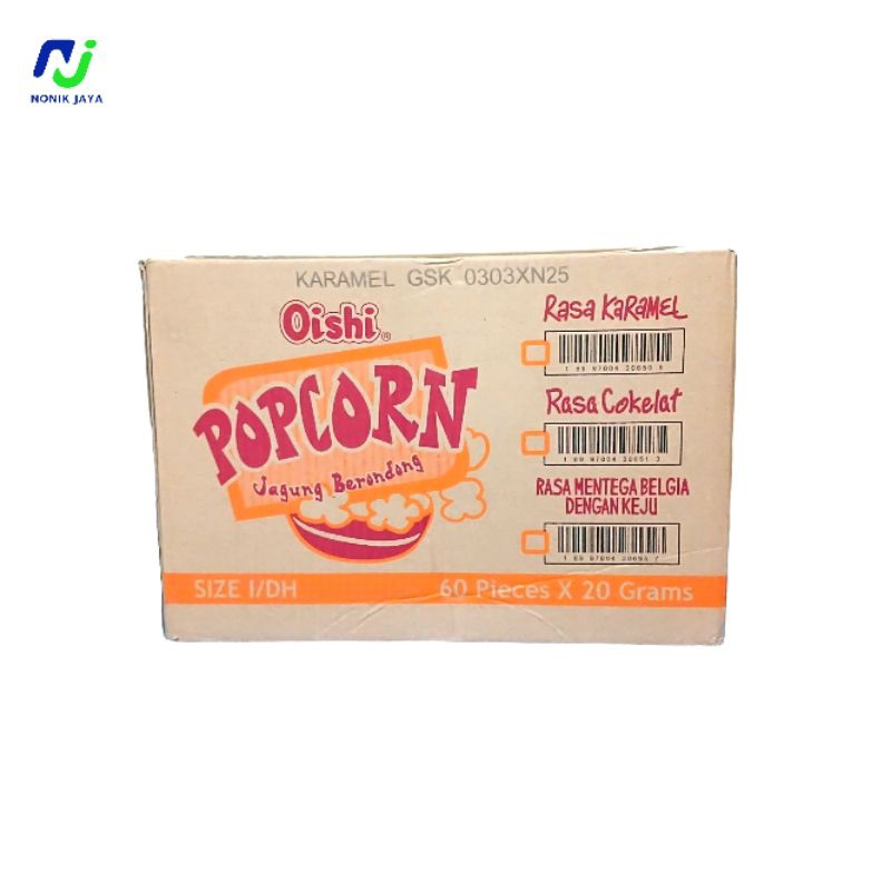 

Oishi Popcron Kartonan Isi 60 Pcs