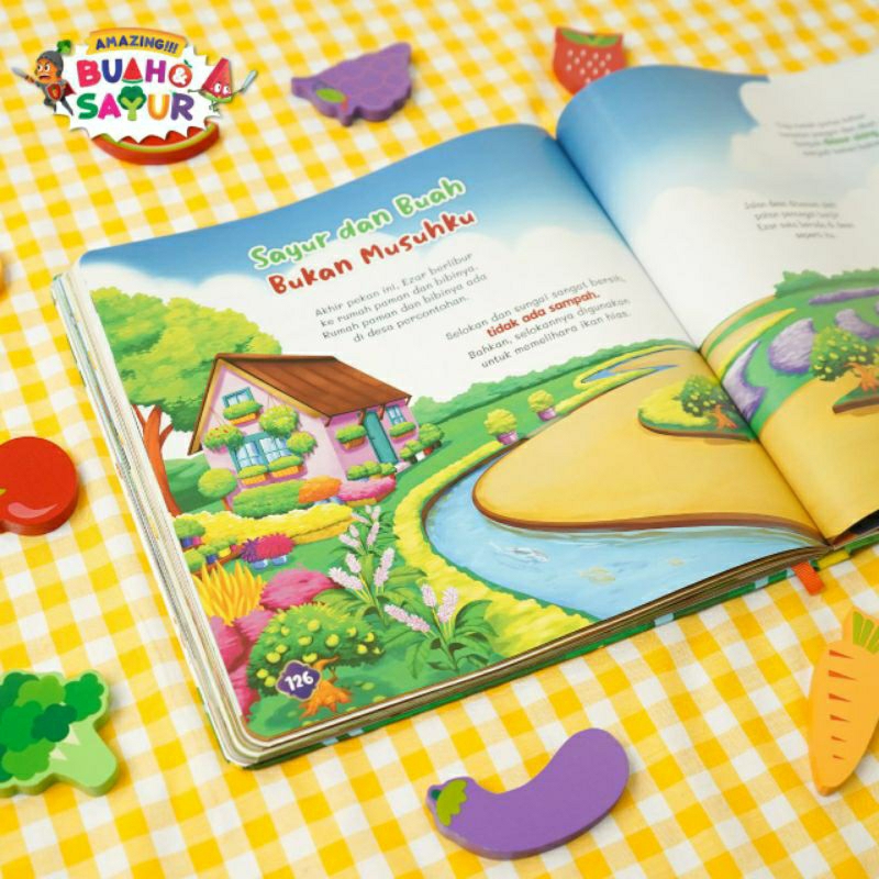 

Nycyta Home Amazing Buah Dan Sayur Buku Kesahatan Anak Hard Cover