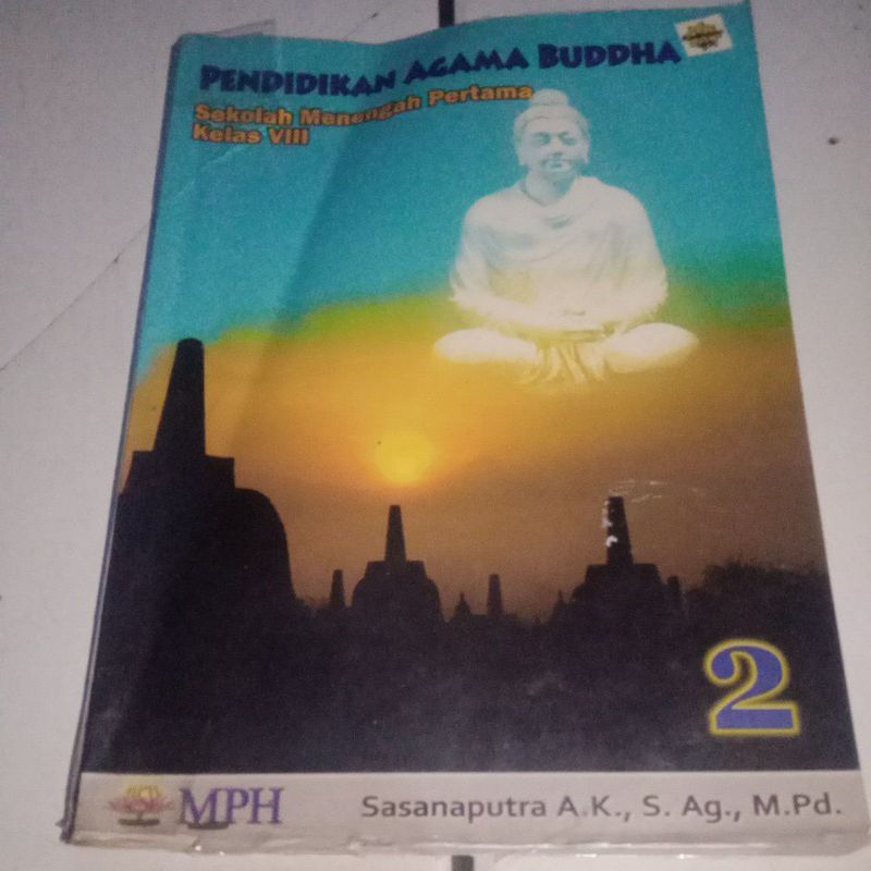BUKU PENDIDIKAN AGAMA BUDDHA KELAS 2 SMP(BEKAS)