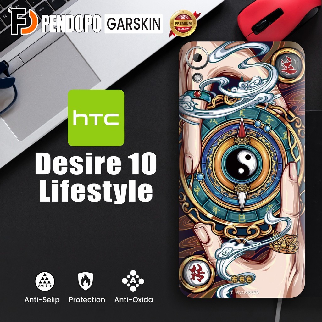 Premium Protection Garskin Htc Desire 10 Lifestyle Stiker Custom (2PCS) Bisa COD