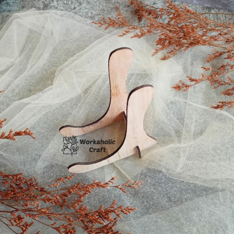 Holder Stand Foto Plywood Tatakan Penyangga Foto Hiasan