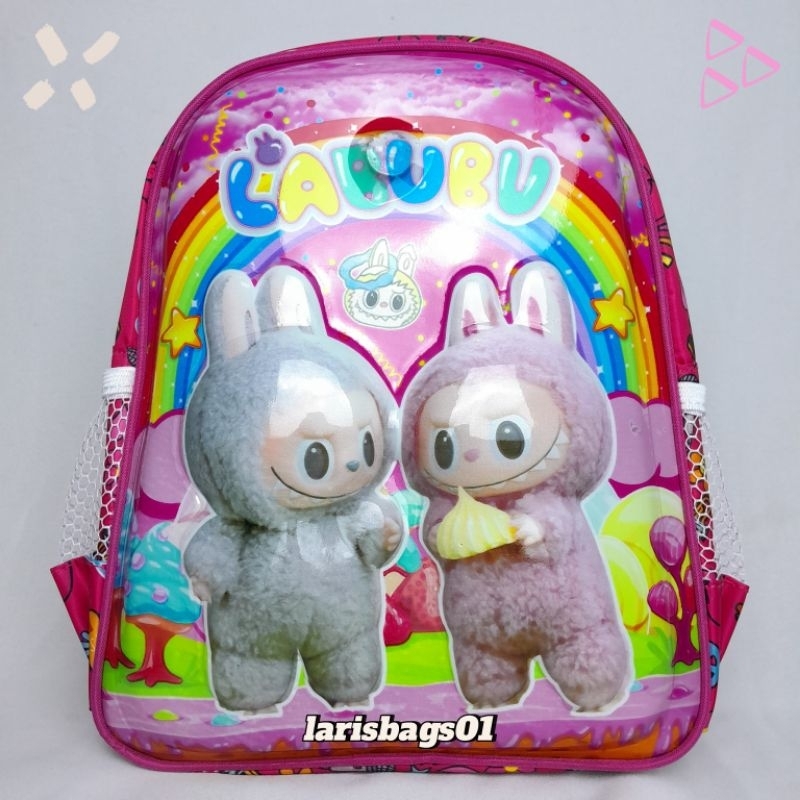TAS SEKOLAH PAUD //LED//3D//KARAKTER FROZEN//SATU RUANG//COD