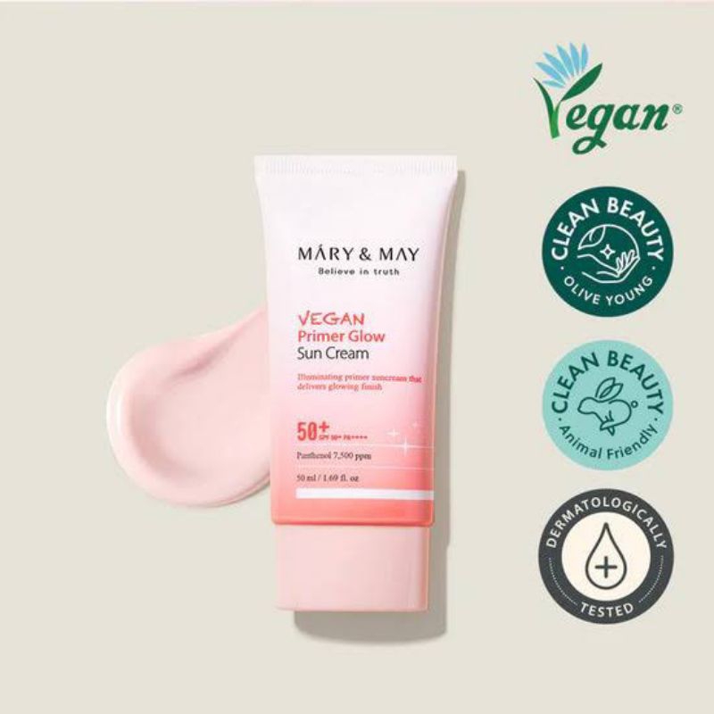 MARY AND MAY vegan primer glow