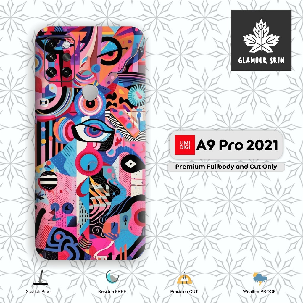 (2PCS) Umidigi A9 Pro 2021 Fullbody Garskin Case/Stiker Protector Free Customs & COD Variasi
