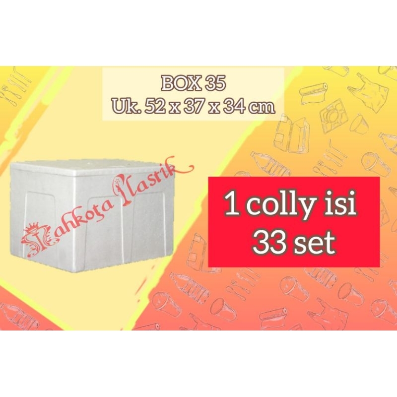 Box Gabus / Box ikan / Box daging  35 kg