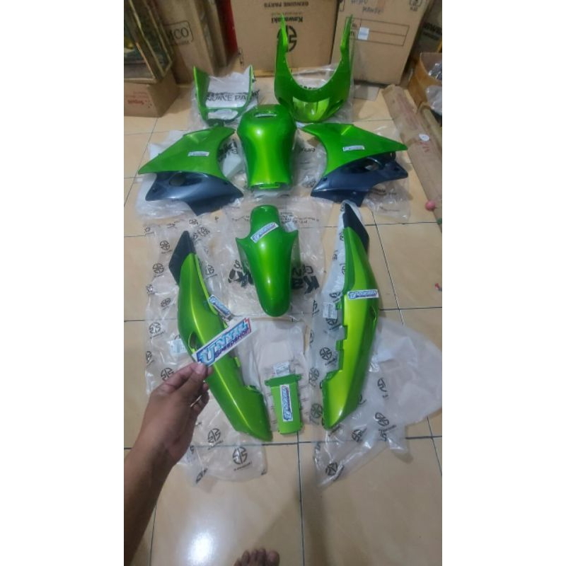 BODY SAYAP FAIRING FULLSET FULL SET NINJA RR OLD ORIGINAL KAWASAKI