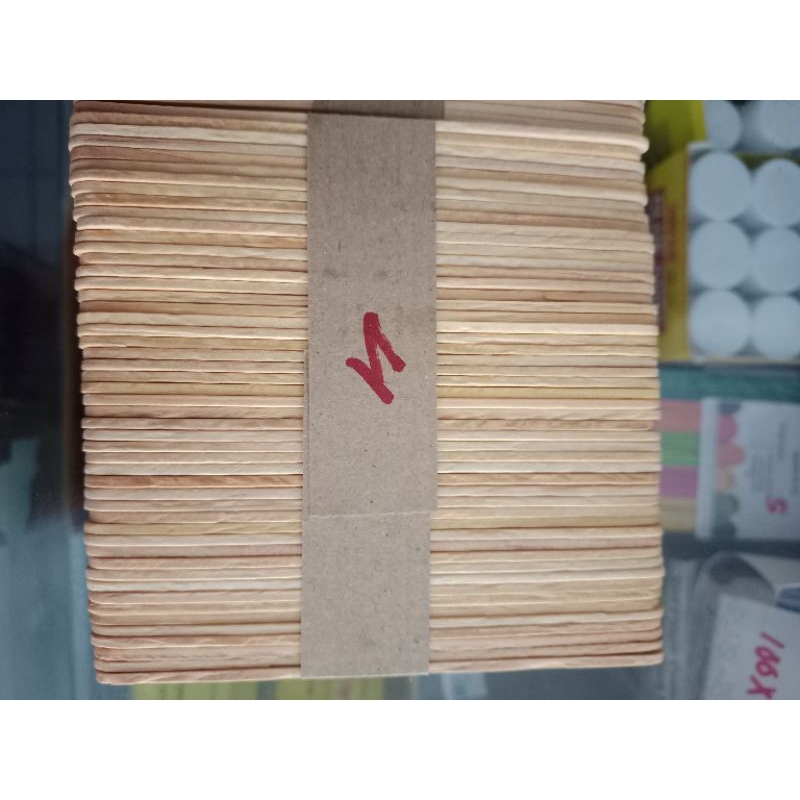 

Stick ice cream/biasa/tidak berwarna