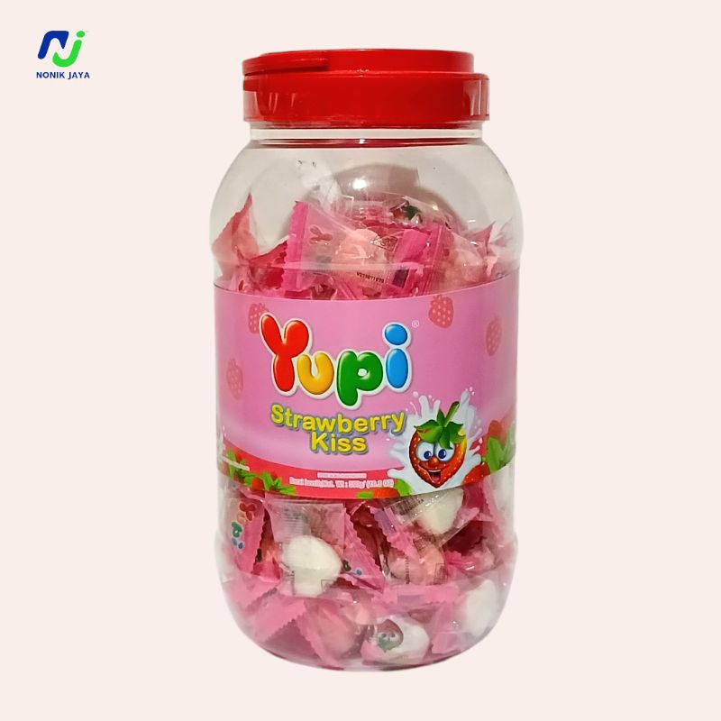 

Permen Yupi Toples Strawberry Kiss 300g