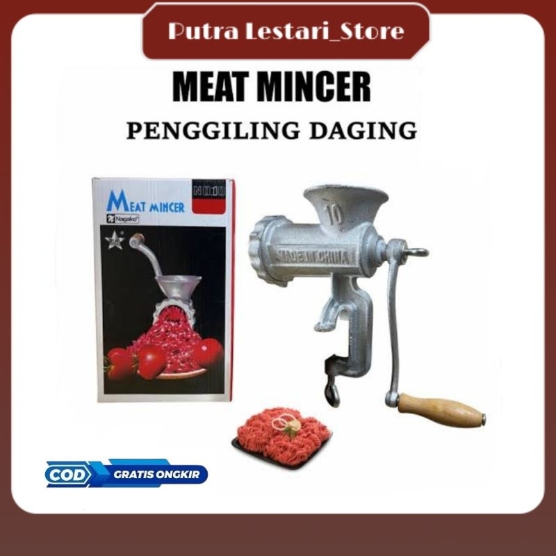 Gilingan Daging Manual K-Star/Nagako No 8, 10, 12