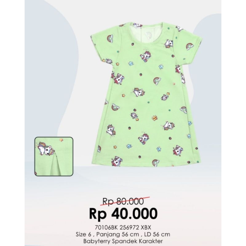 BAJU ANAK/ATASAN ANAK PEREMPUAN/DRESS ANAK GAMBAR KUDA PONI BAHAN ADEM BERKUALITAS, VARIASI WARNA