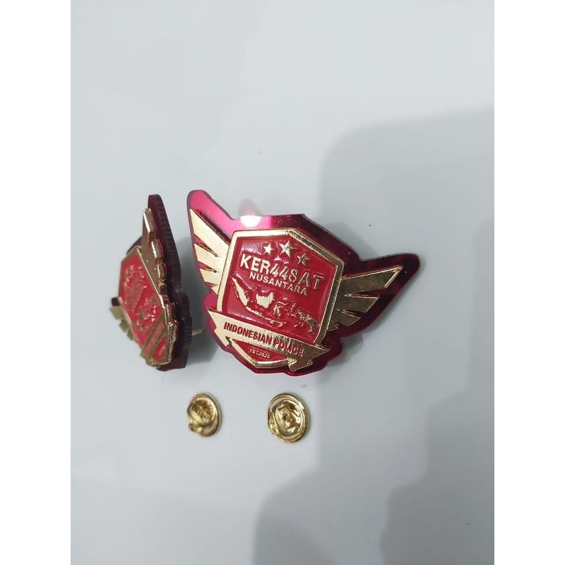 Pin KER448AT NUSANTARA / pin Indonesian Police / pin Polisi Nusantara / Pin Kerabat Nusantara / Pin 