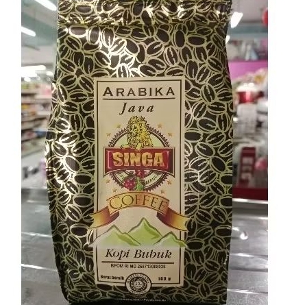 

KOPI SINGA ARABIKA JAVA 180 GRAM