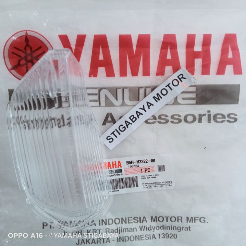kaca reteng depan kanan new nmax mika lampu sein depan kanan new nmax original