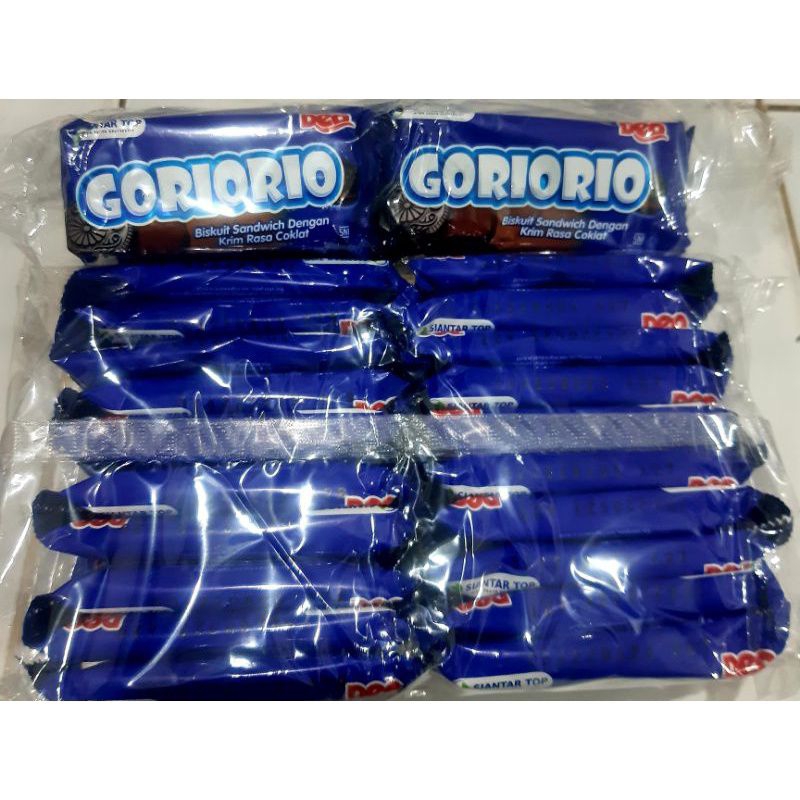 

Goriorio biskuit renceng isi 10pcs