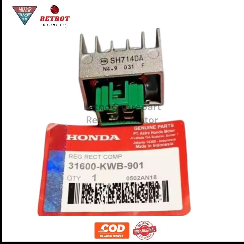 Kiprok Regulator Revo Absolute Blade Asli Honda HGP